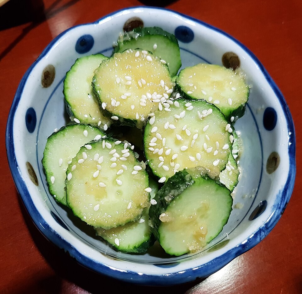 Cucumber Sunomono